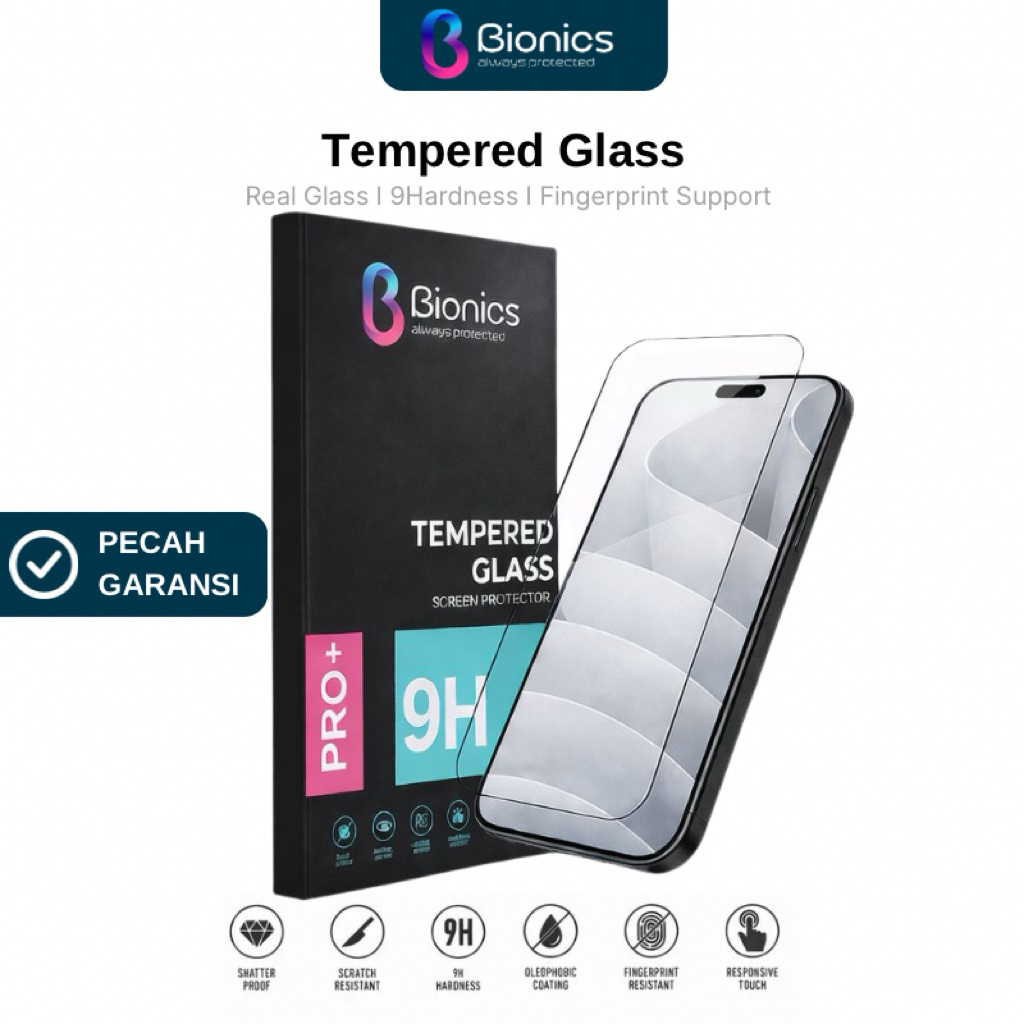 Bionics Tempered Glass for Samsung Galaxy A57 A37 A27 A17 A56 A36 A26 A16 A55 A35 A25 A15 A54 A34 A2