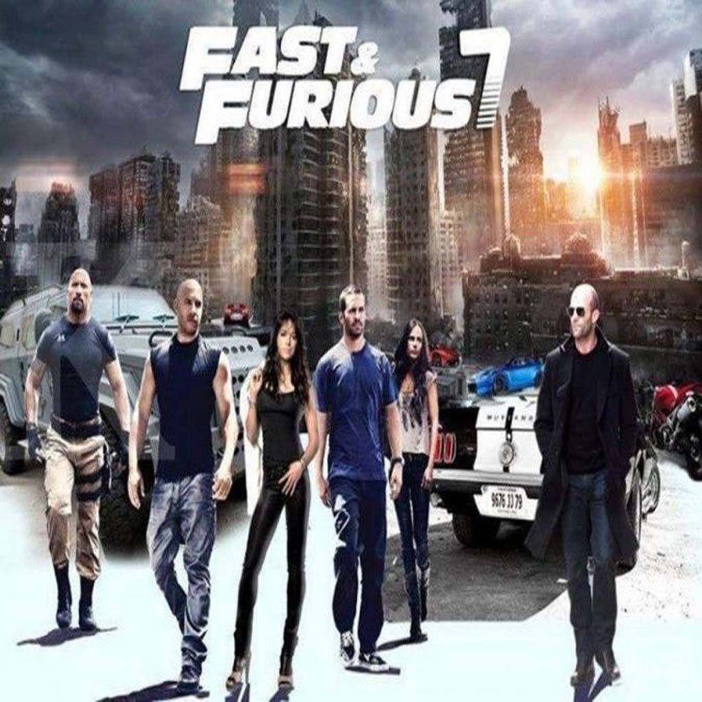 Kaset DVD Film Fast & Furious 7