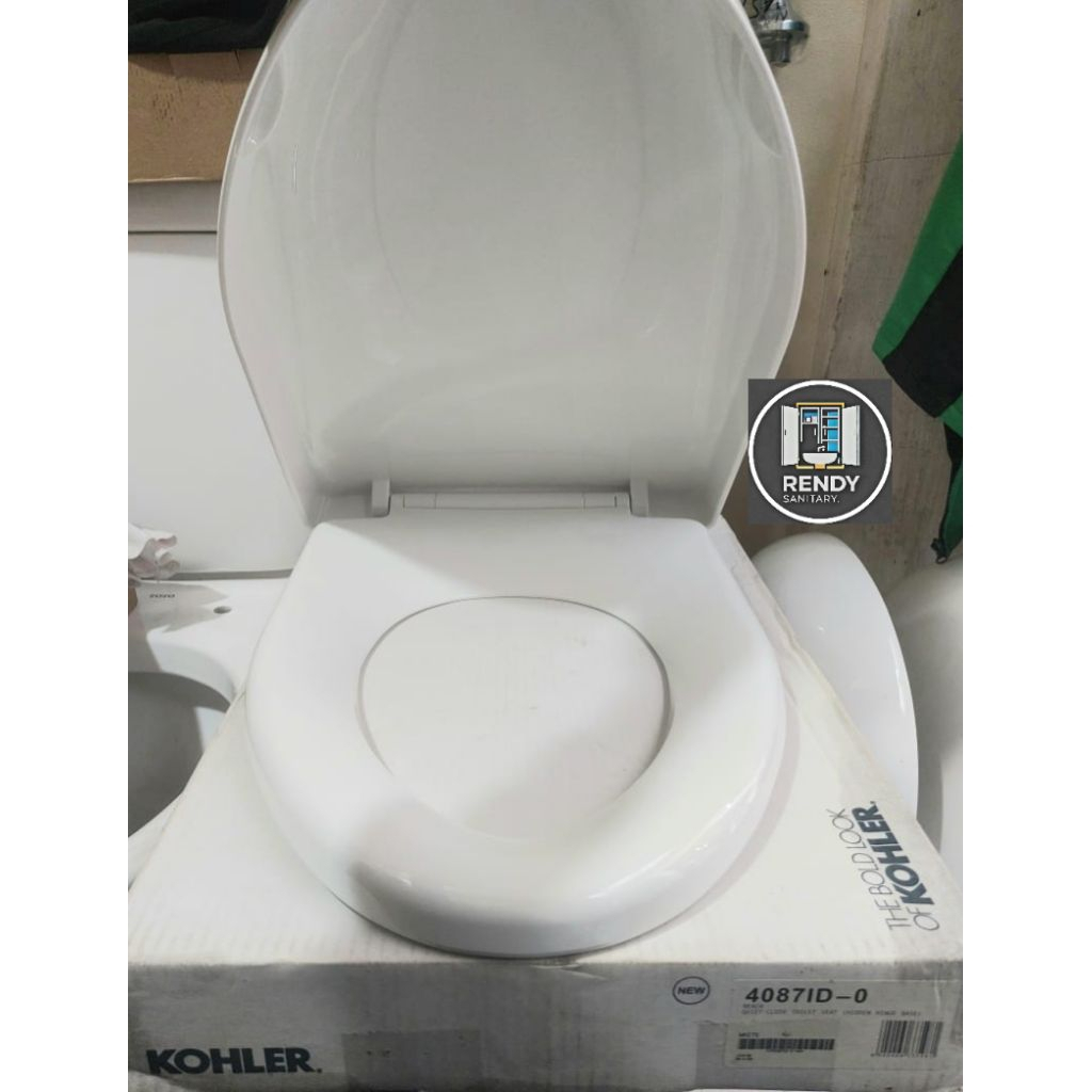 KANA Kohler REACH QUIET-CLOSE SEAT, HIDDEN HINGE BAS 4087ID-0 // COVER CLOSET DUDUK KOHLER TYPE 4087