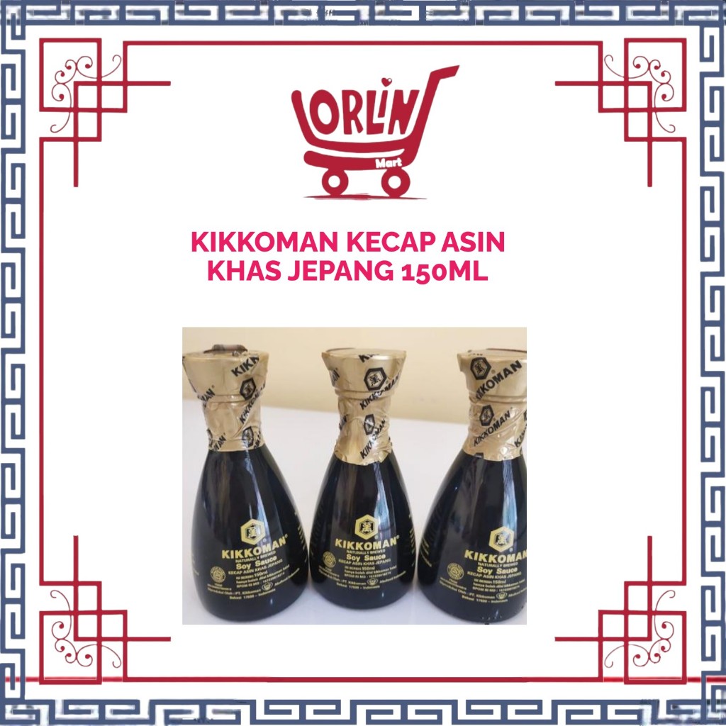KIKKOMAN KECAP ASIN KHAS JEPANG 150ML/KECAP ASIN/KIKKOMAN