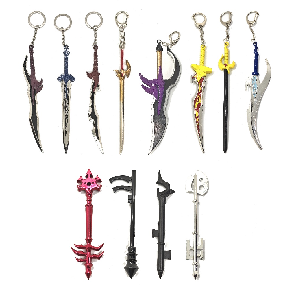 Gantungan pedang 15 cm solo leveling dagger sung jinwoo