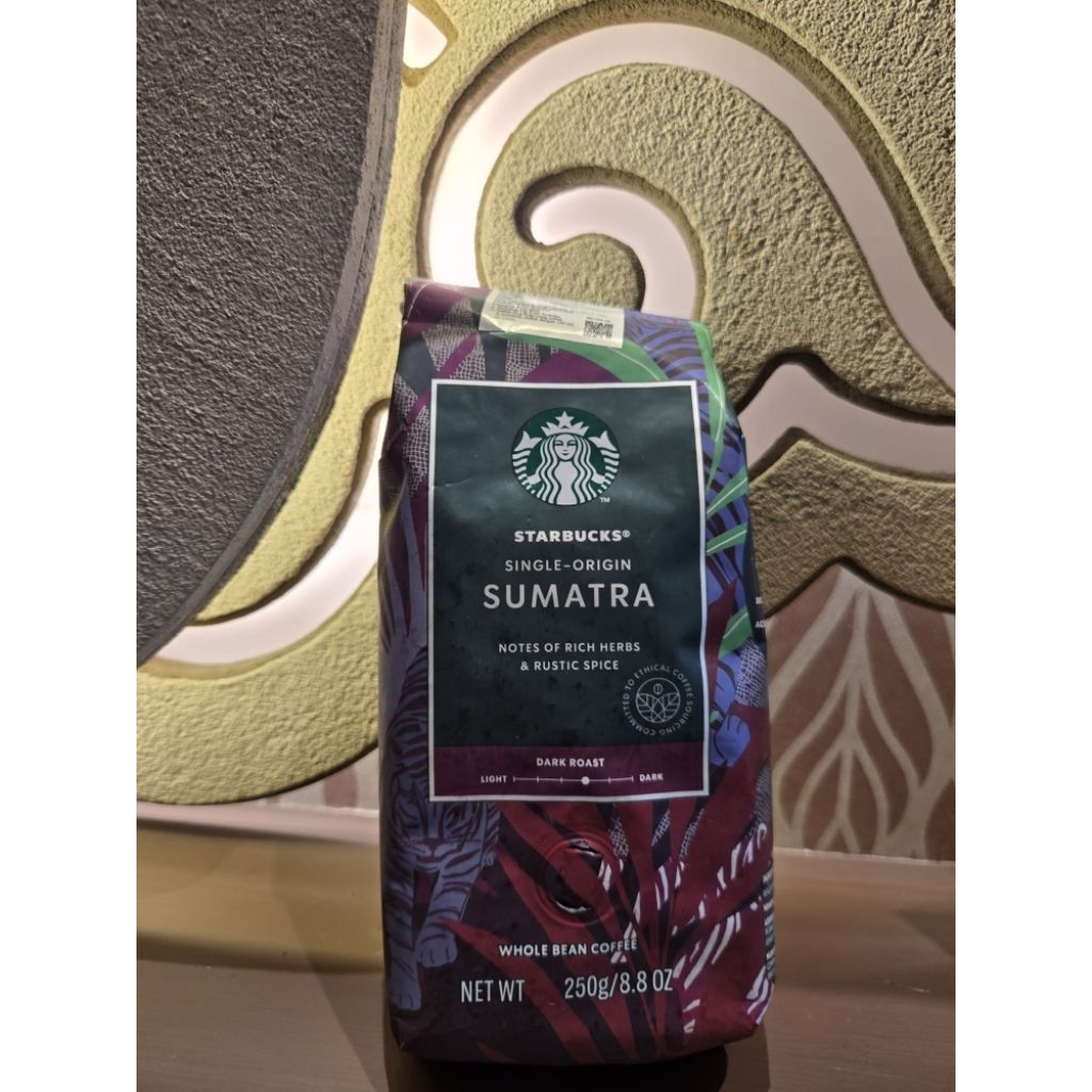 STARBUCKS COFFEE SUMATRA - KOPI SUMATERA - KOPI INDONESIA - DARK ROSTED COFFEE SUMATRA STARBUCKS
