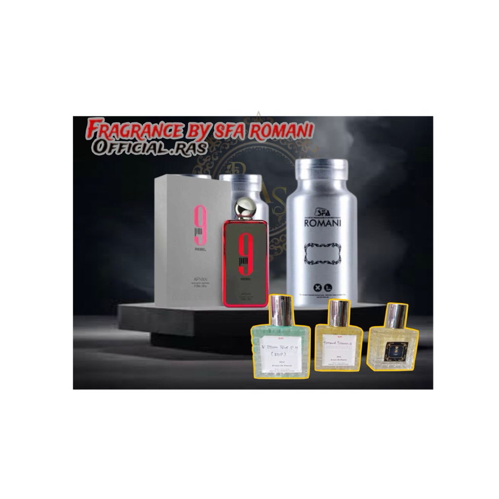 Parfum Wangi Tahan Lama - Fragrance SFA ROMANI REBEL 9pm