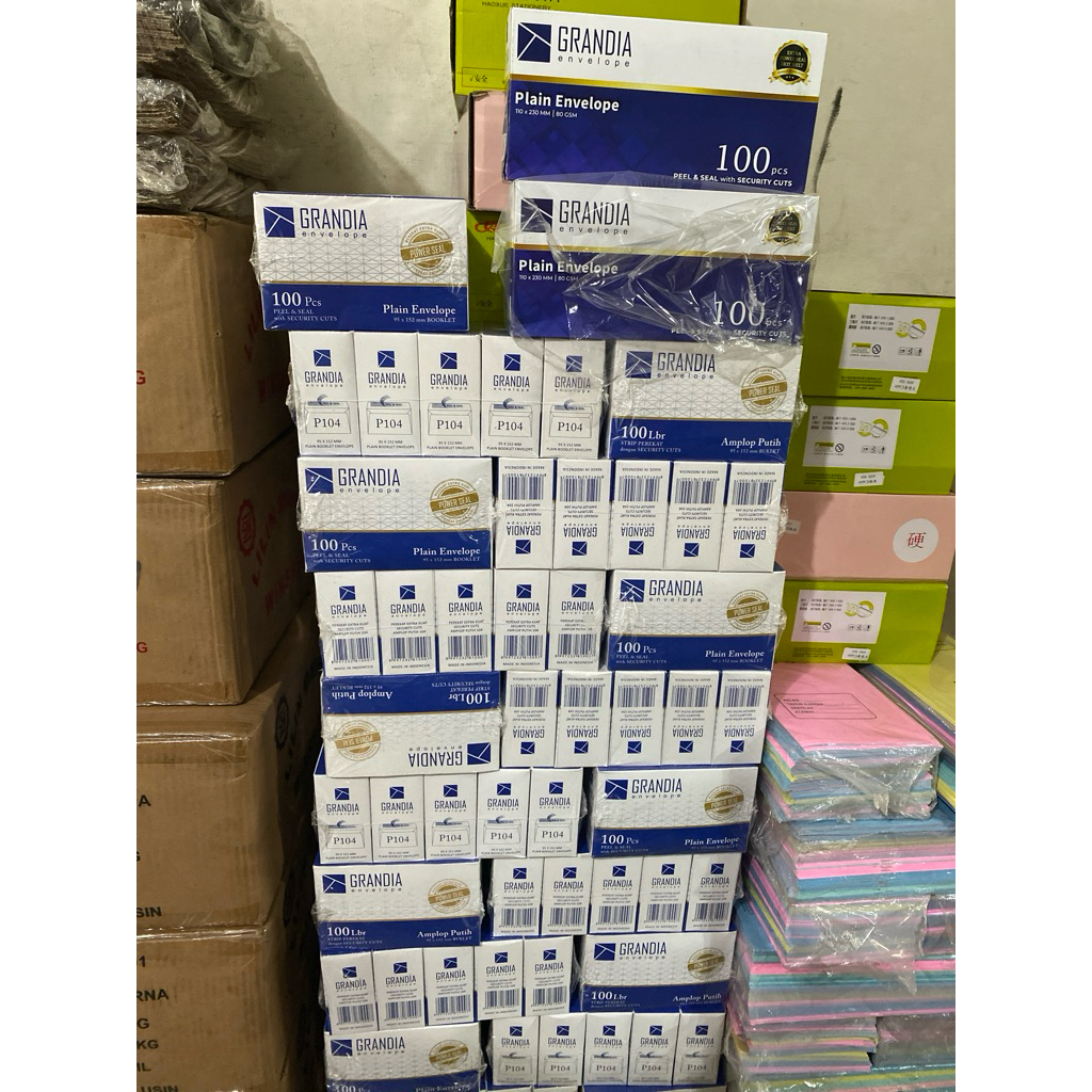1 box Amplop Putih / Amplop Kertas Kondangan / Amplop panjang / Amplop Pendek putih