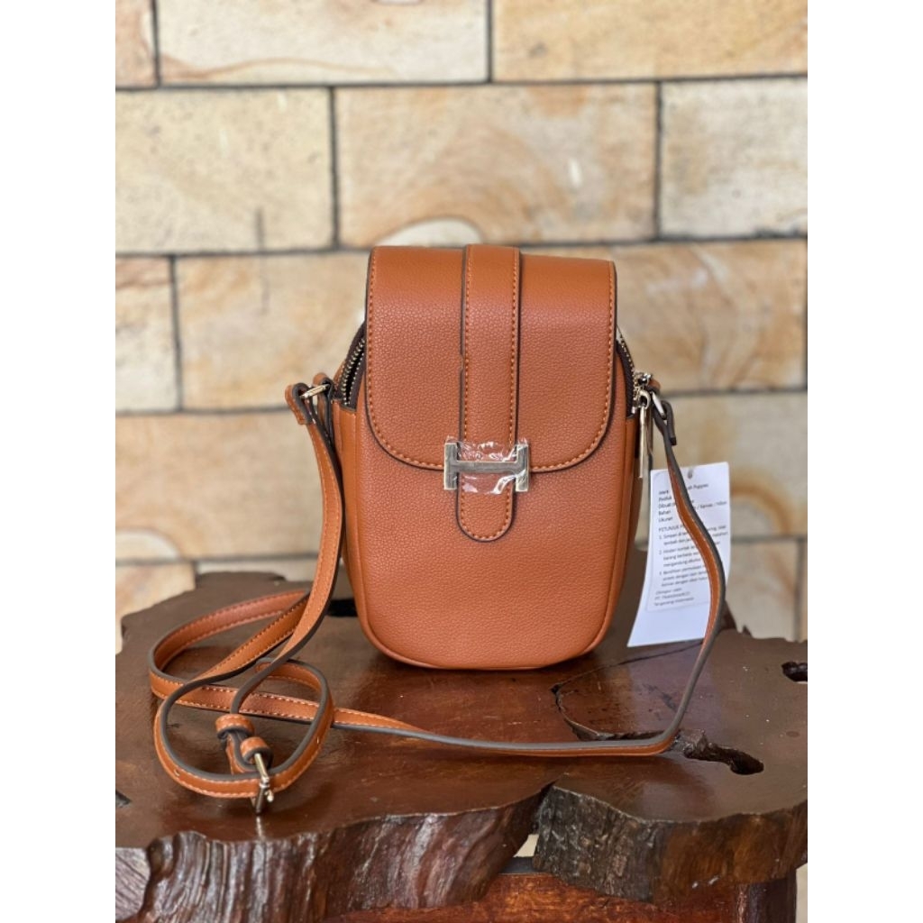 Hush Puppies Peppy M Shoulder Bag Tas Selempang F0$SL Preloved Like New