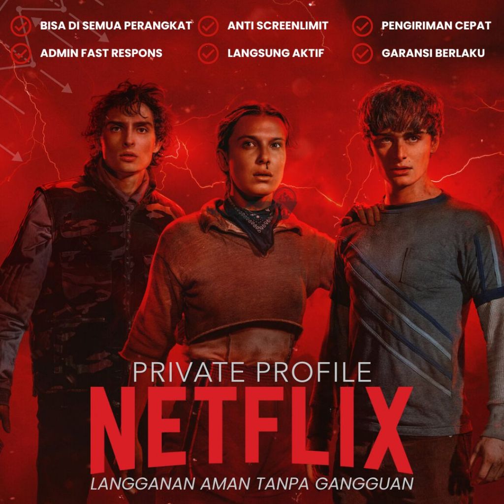 netflix akun interactive 1 bulan full