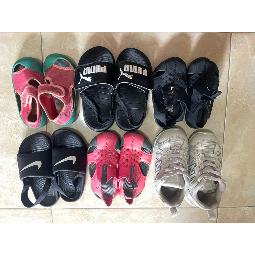 Sendal sepatu nike puma adidas pl