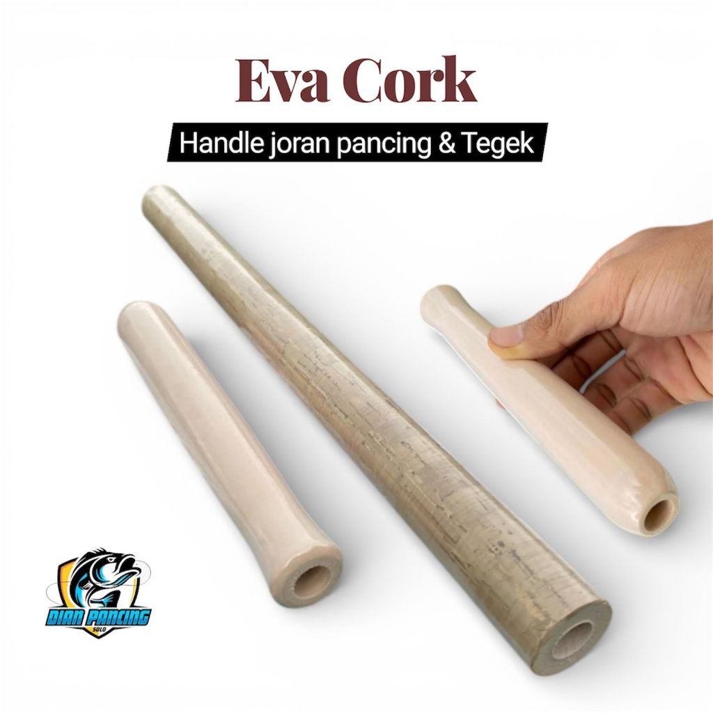 Busa Eva Cork Hard Grade AAA - busa cork 20cm bubu dan 40cm motif kayu original