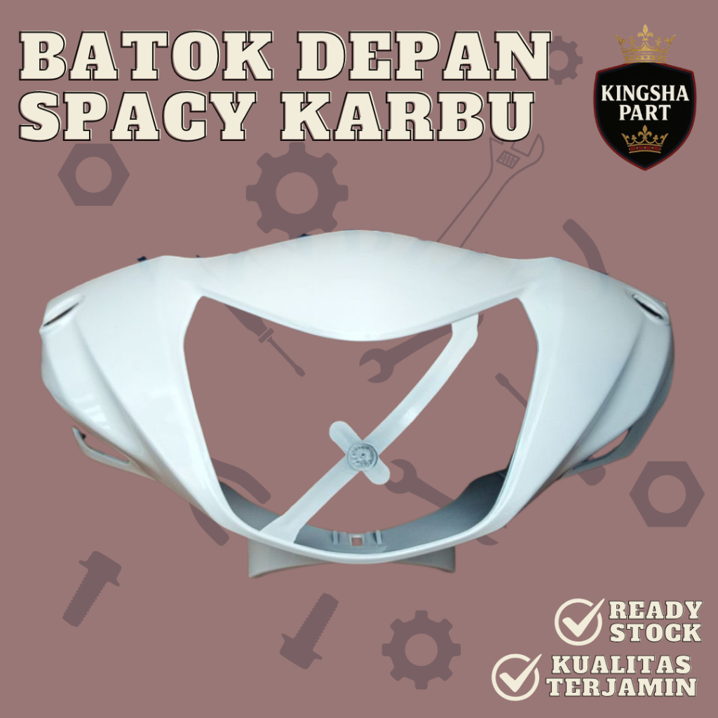 Batok Depan Spacy Karbu Spacy Fi Batok Lampu Depan Batok Depan Spacy Putih Narita