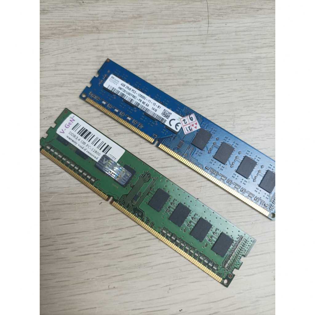 Ram PC Komputer DDR3 4GB PC3-12800 Skhynix VGEN Longdimm RAM Komputer memory Longdim Bekas
