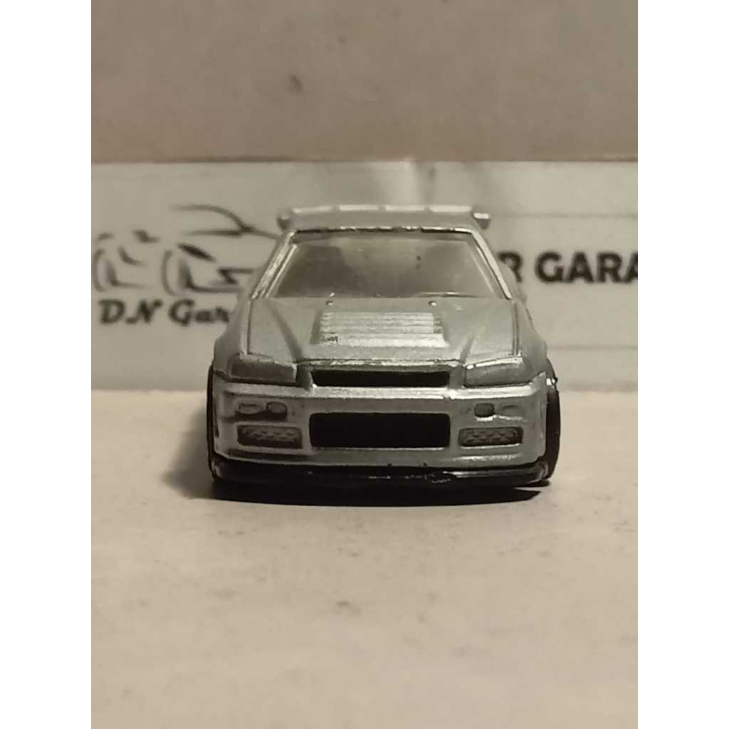 [LOOSE] Hotwheels Regular Fast & Furious (Card Lama) – Nissan Skyline GT-R (BNR34)