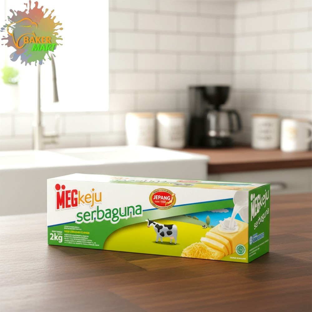 Meg Cheese Cheddar / Meg Cheddar Hijau 2Kg