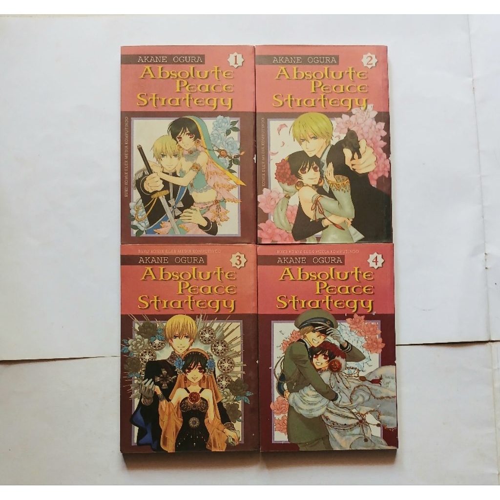 Komik Set Lengkap Absolute Peace Strategy 1-4 Tamat - Akane Ogura