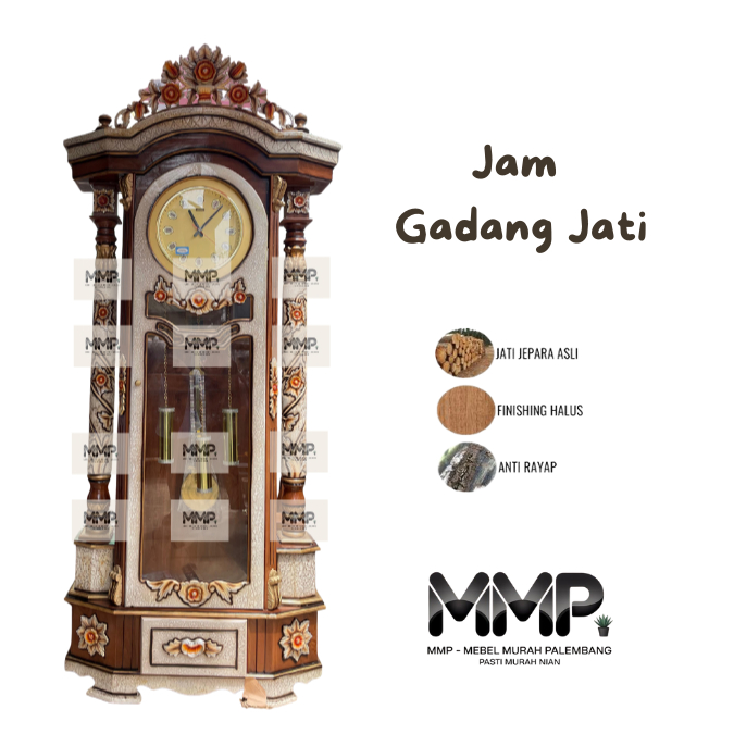 Jam Gadang Jati | Jam Gadang Jati Asli Jepara Murah Palembang