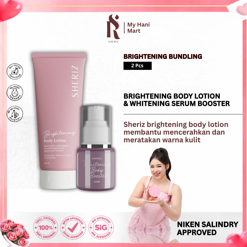 Sheriz -  Body Lotion Hb dosting & Serum Booster | Pemutih Badan |