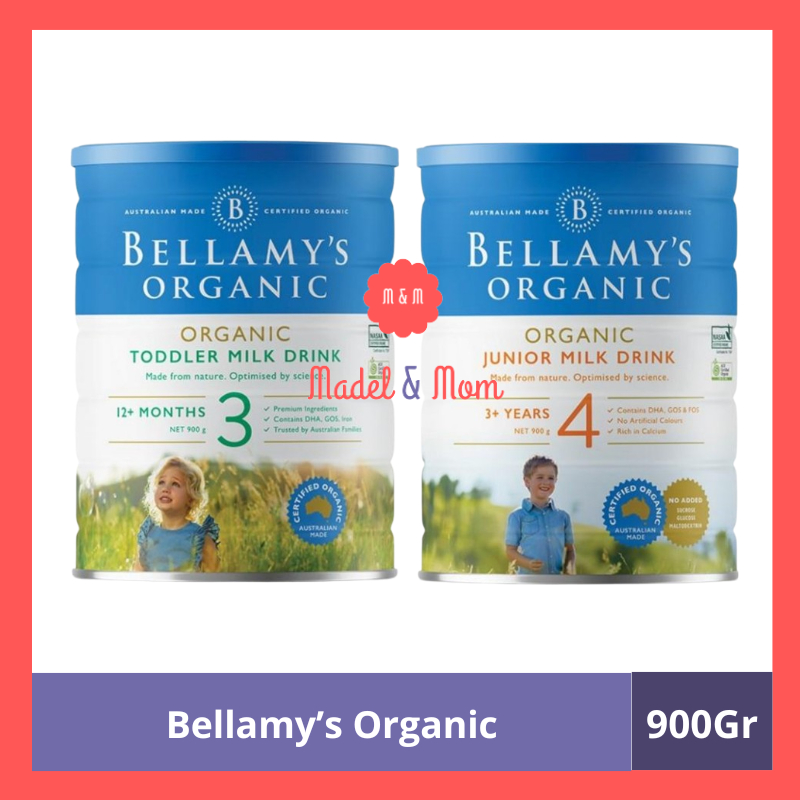 BELLAMYS ORGANIC STEP 3 /4 900 GR