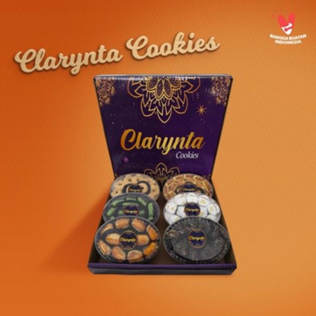 Clarynta Cookies Paket Kue Kering Lebaran