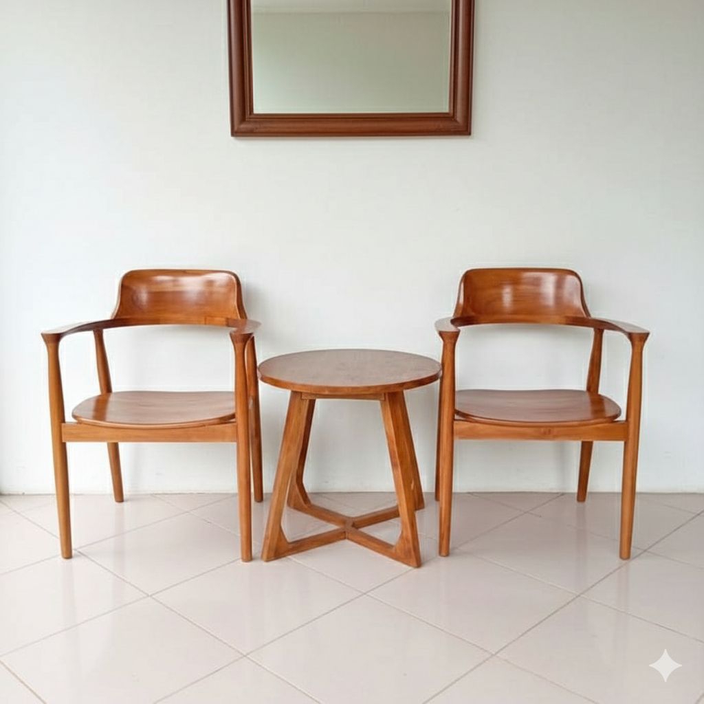 Kursi teras heroshima kayu jati Jepara kursi teras kayu jati kursi teras heroshima