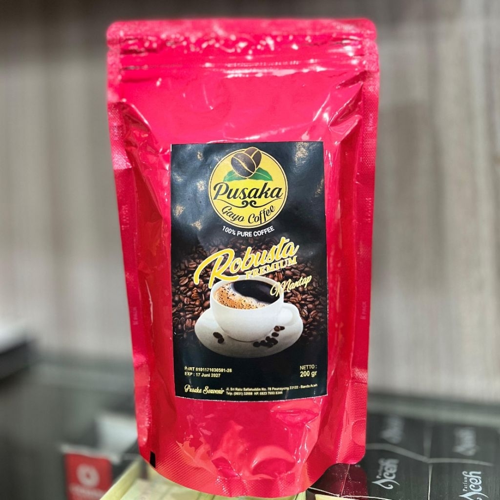 Robusta premium| kopi Gayo| Robusta gayo