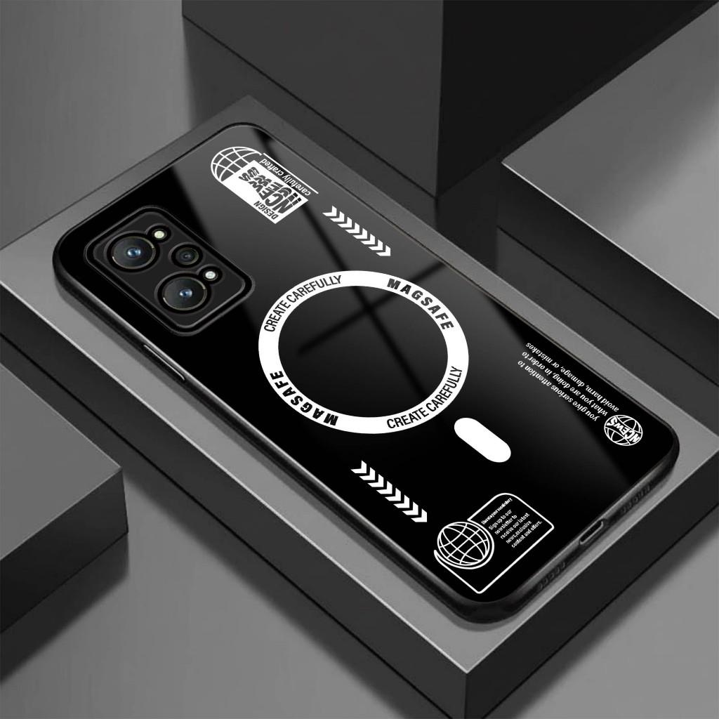 Softcase Realme GT Neo 2 - Motif Terbaru Softcase Glass Kilau Full Body New Case Glossy casing Hp Re