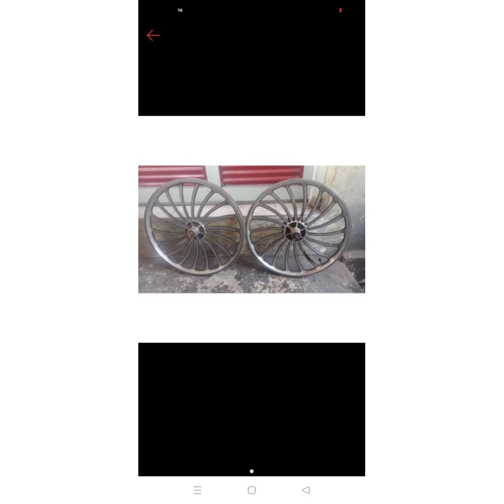 velg kipas Alloy ring 20 Minion BMX sepasang