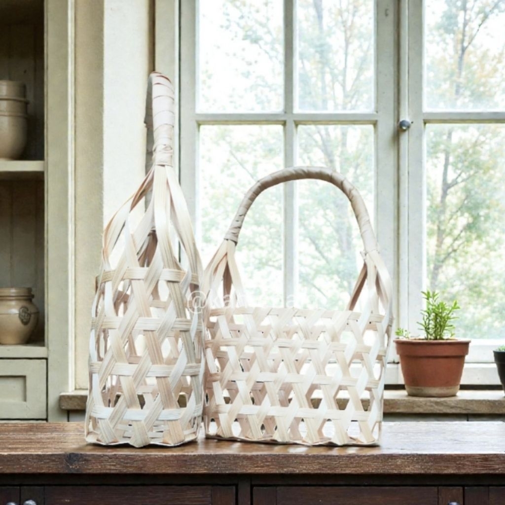 Kameba ID - Tas anyaman bambu Tas parcel hantaran pernikahan