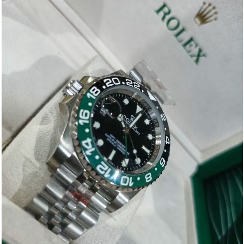 ROLEX Jam Tangan Pria Mewah Box Fullset Ori