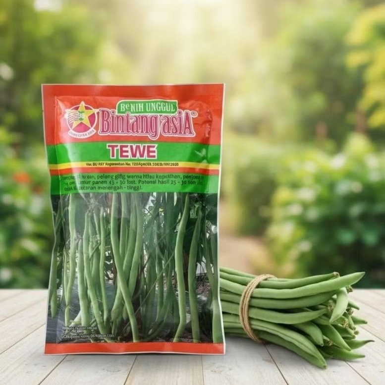 Benih Buncis TEWE 500 Gram Bintang Asia
