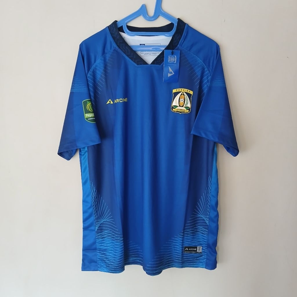 JERSEY HOME PERSIBA BALIKPAPAN REPLIKA VERSION ORIGINAL + PATCH LIGA CHAMPIONSHIP