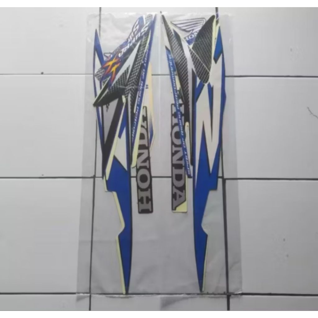 Striping Supra x 125 racing 2007