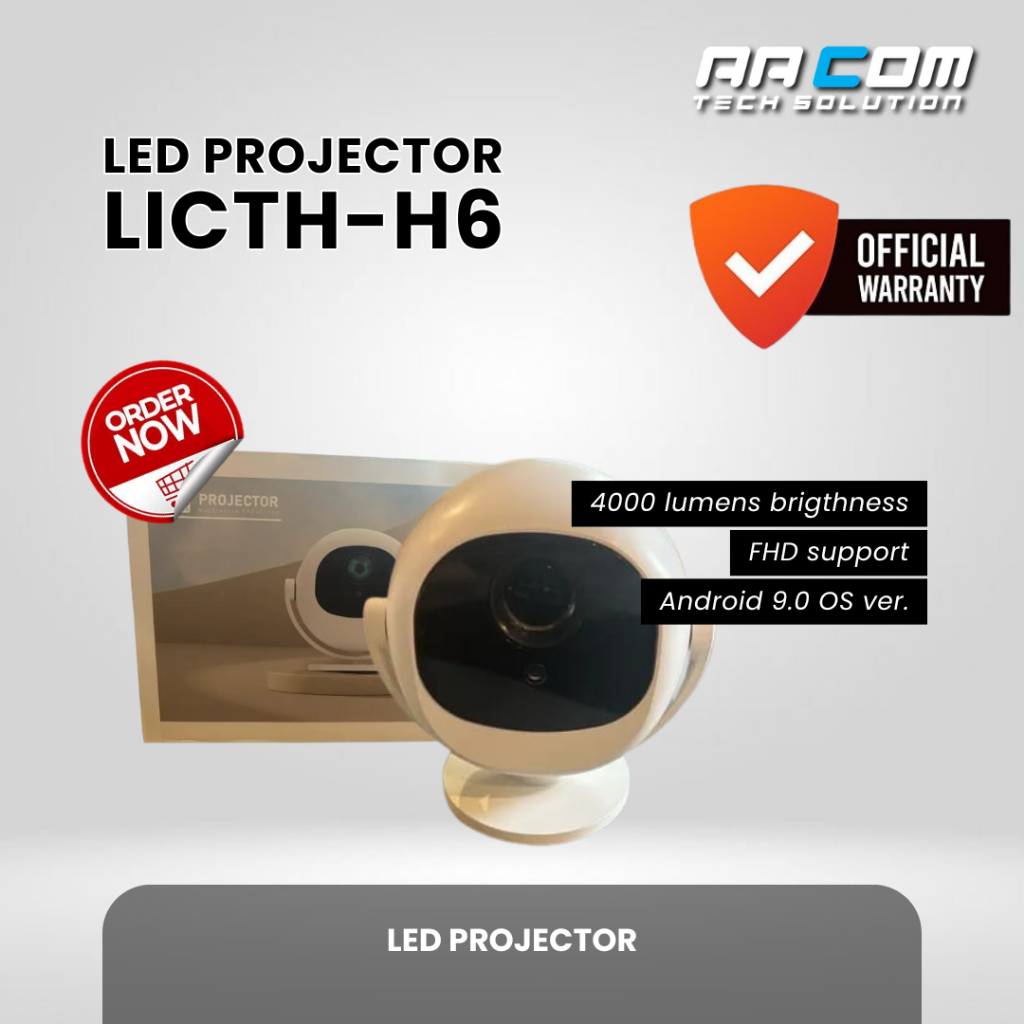 PROJECTOR MULTIMEDIA PROJECTOR ANDROID LICTH-H6