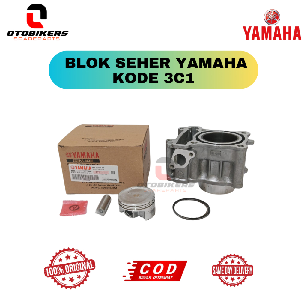 BLOK SEHER YAMAHA 3C1 ORIGINAL Yamaha Vixion Lama (Old Vixion 2007-2012), New Vixion Lightning (NVL)