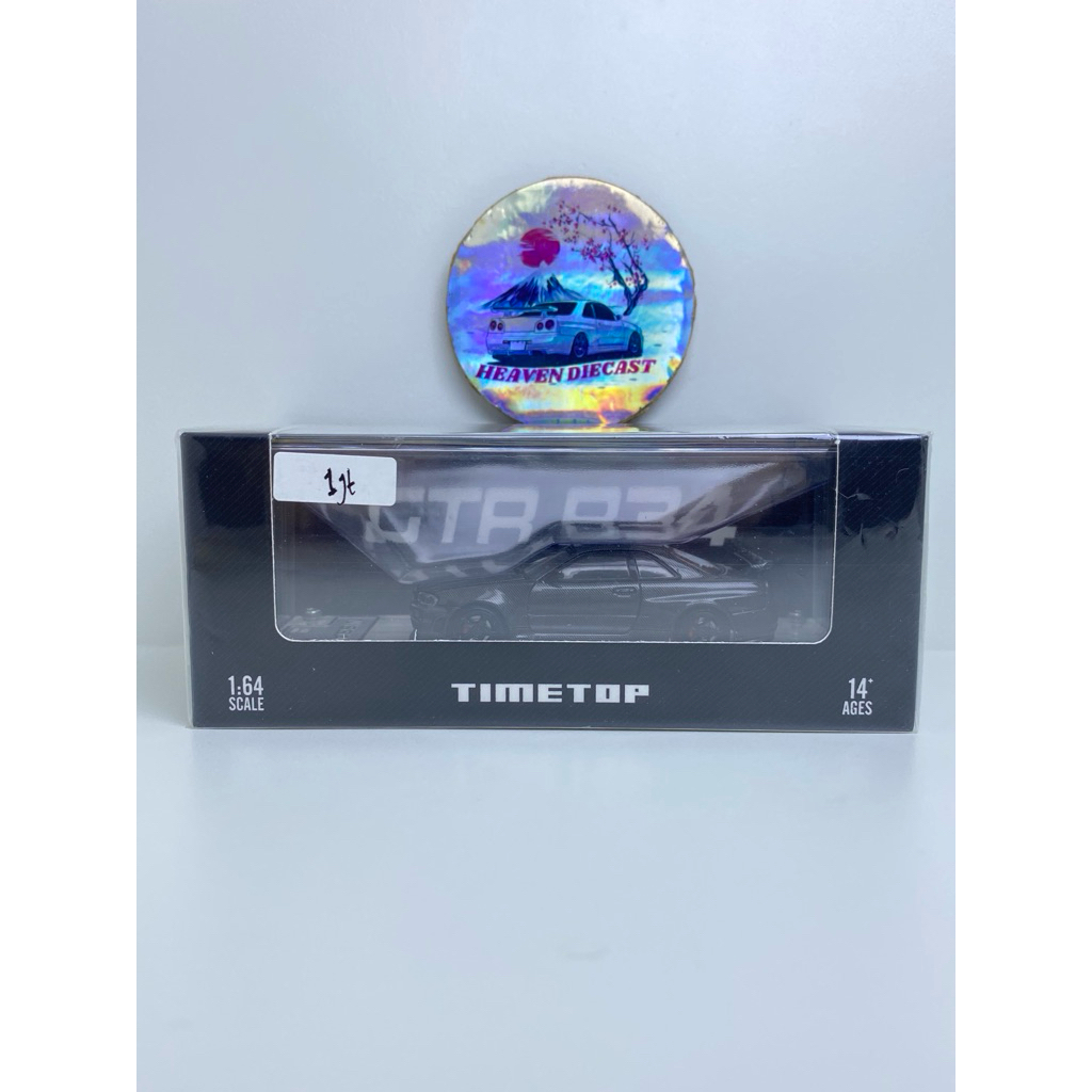 Time Top Nissan Skyline GTR R34 Full Carbon Black