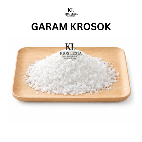 Garam Krosok / Nacl Kasar / Garam Kasar / Garam Mandi / Garam Terapi/Garam Kristal Laut/Crystal Sea 