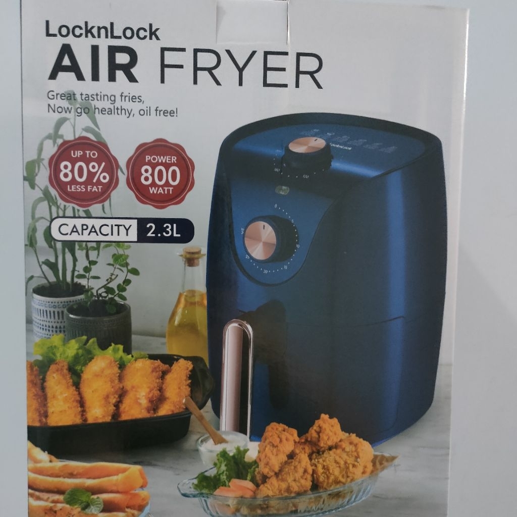 Air Fryer Lock n lock 800w, 2,3L