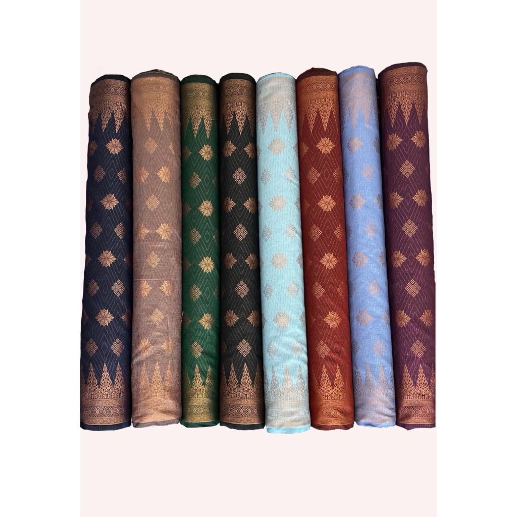 Bahan Songket Melayu / Songket Melayu Riau / Kain Songket Meteran