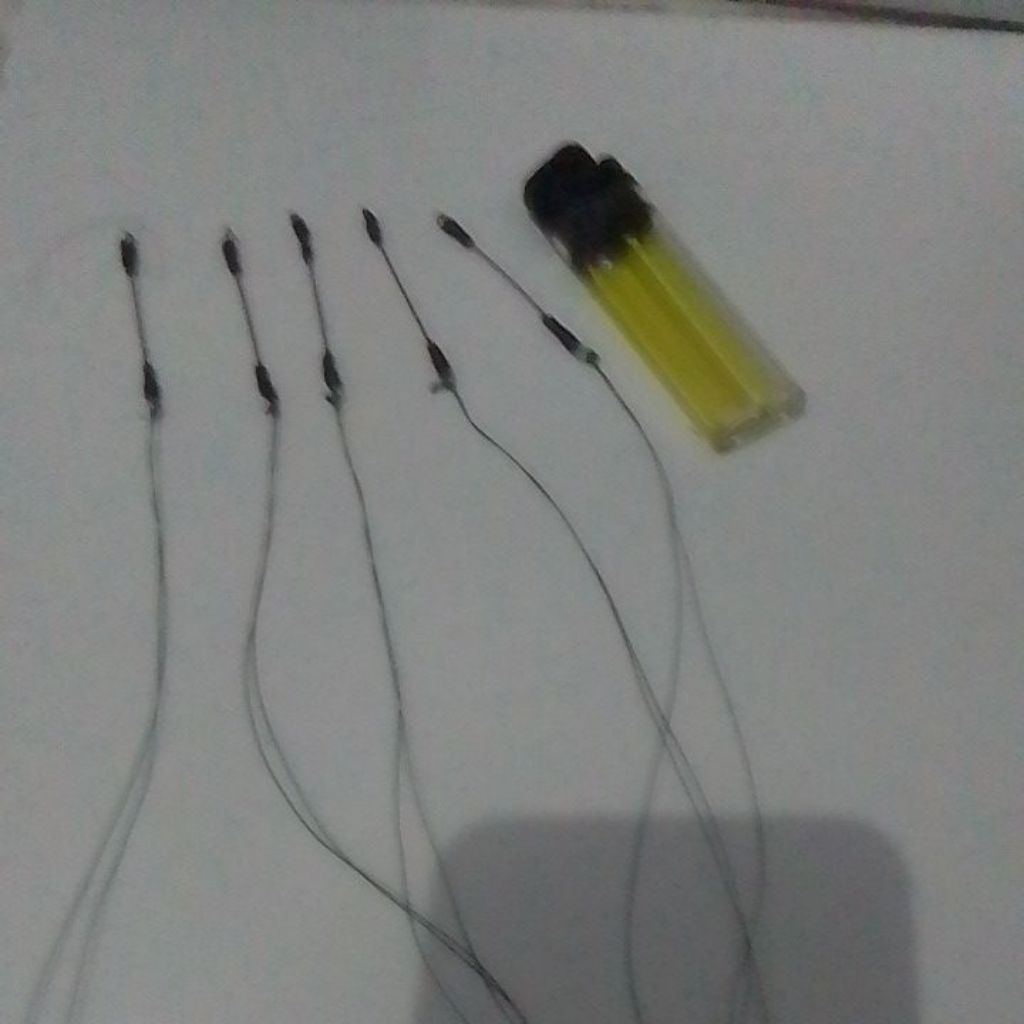 rangkaian pancing lumut kosongan/tanpa kail