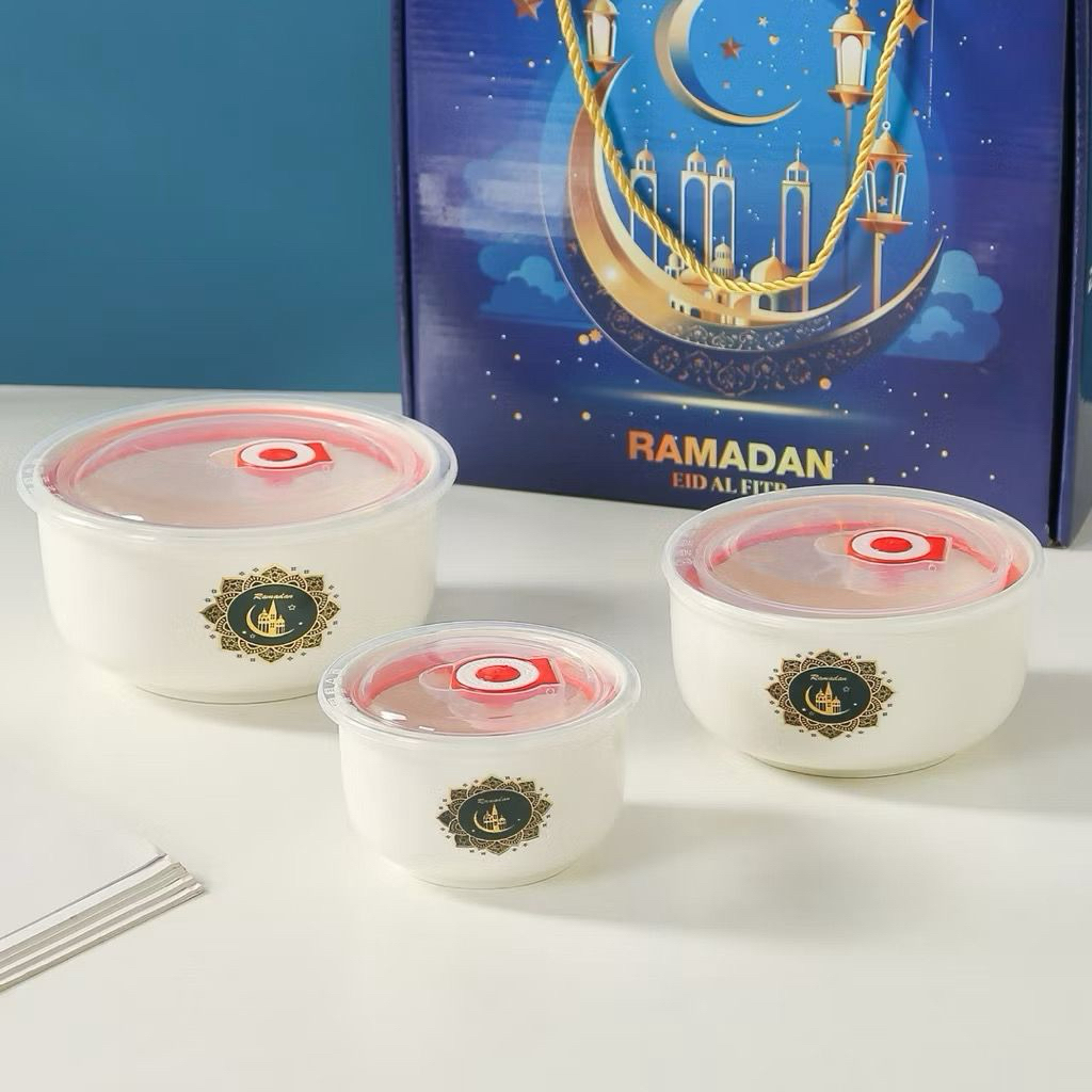 DNICE Hampers LEBARAN/ Mangkok Set Premium Bowl Set / Mangkok Set Imlek / Bowl Set Imlek