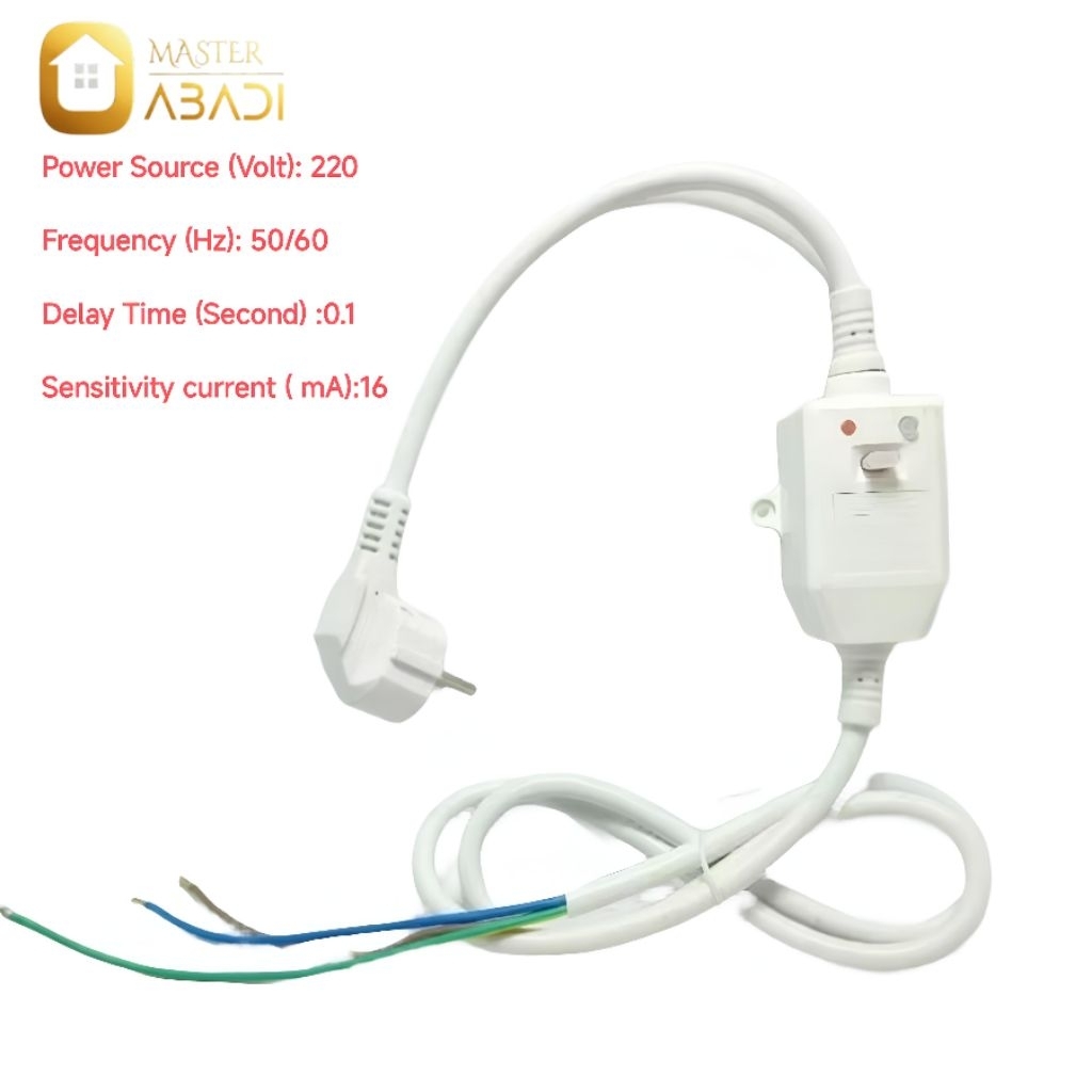 Kabel ELCB Water Heater Ariston / Pengamanan Water Heater