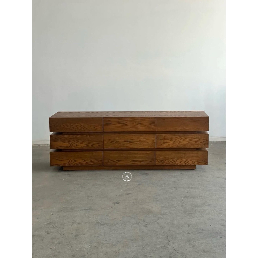 meja laci meja kantor sembilan laci meja kayu jati