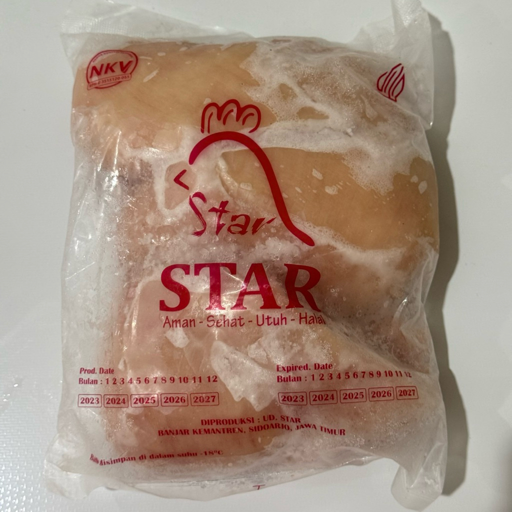 Fillet Dada Ayam Tanpa Kulit