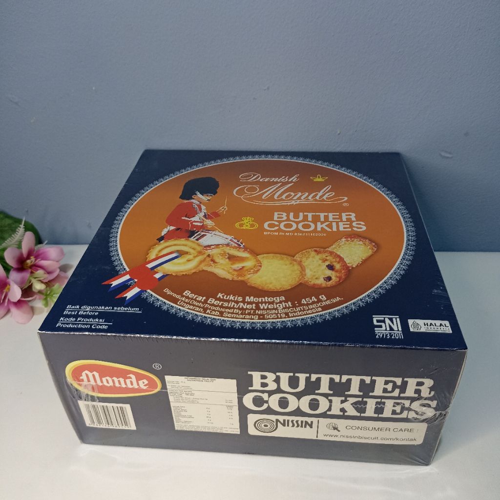Monde butter cookies 454 gr