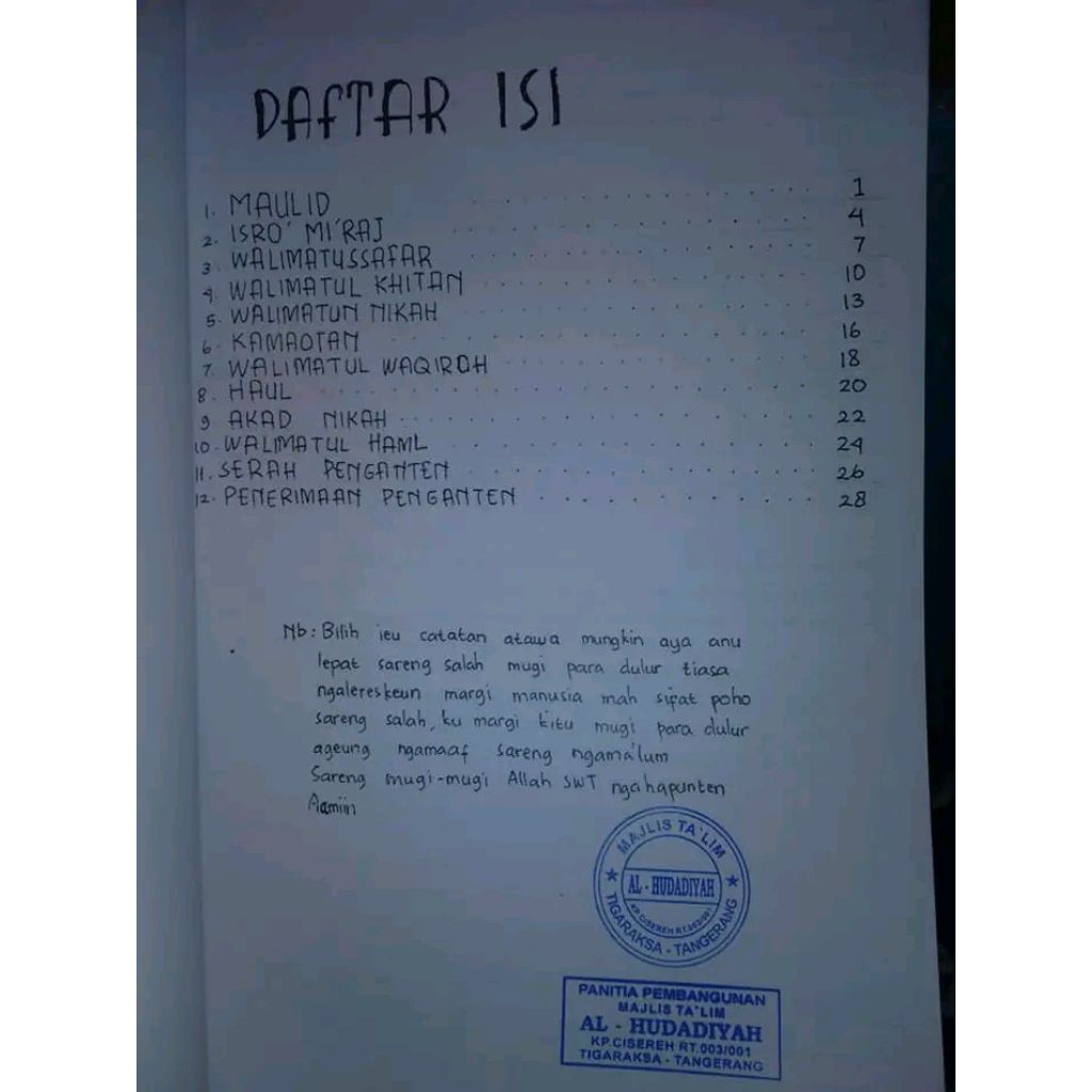 buku panduan MC pemula.