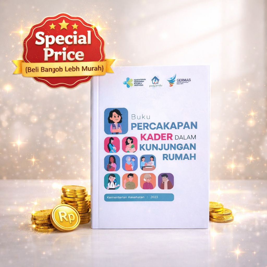 Special Price - Buku Percakapan Kader Posyandu - Buku Percakapan Kader Kunjungan Rumah - Buku Kader 