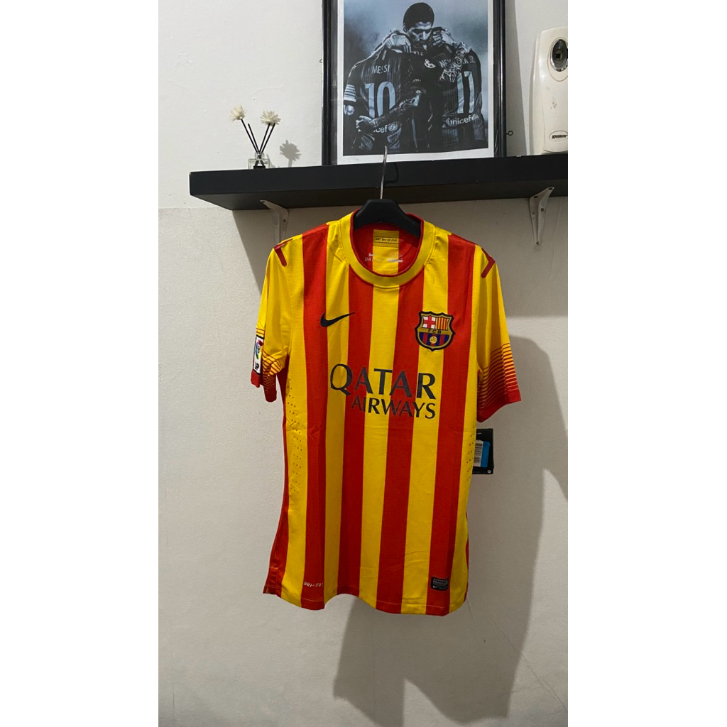 JERSEY BARCELONA AWAY 2013/2014 PLAYER ISSUE