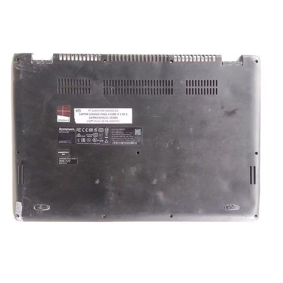 casing bawah laptop lenovo yoga 3-14 model 80JH