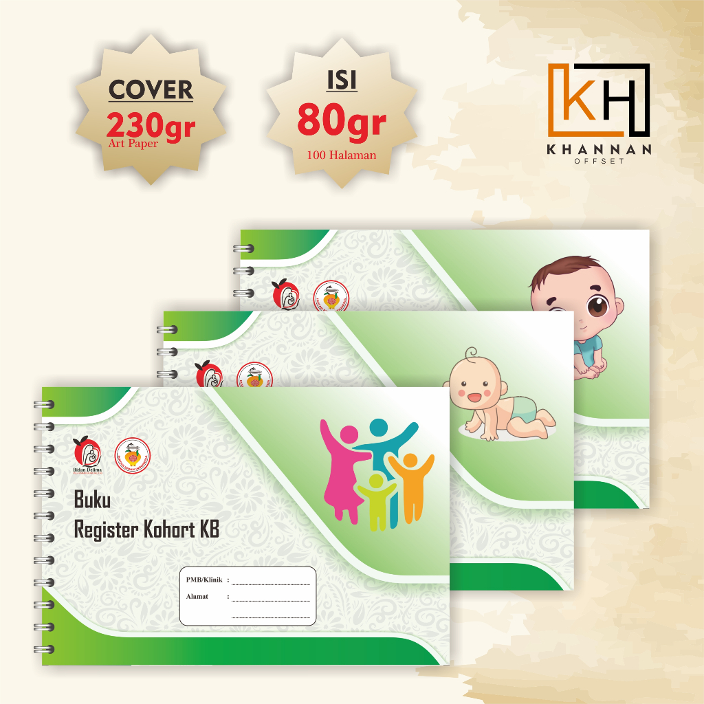 buku register kohort ibu hamil , kohort ANC , kohort ibu