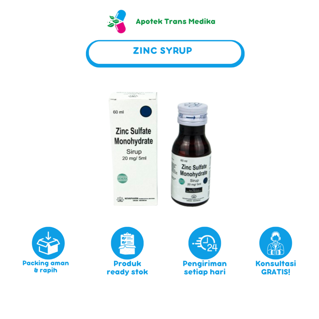 ZINC SULFATE MONOHYDRATE - APOTEK TRANSMEDIKA