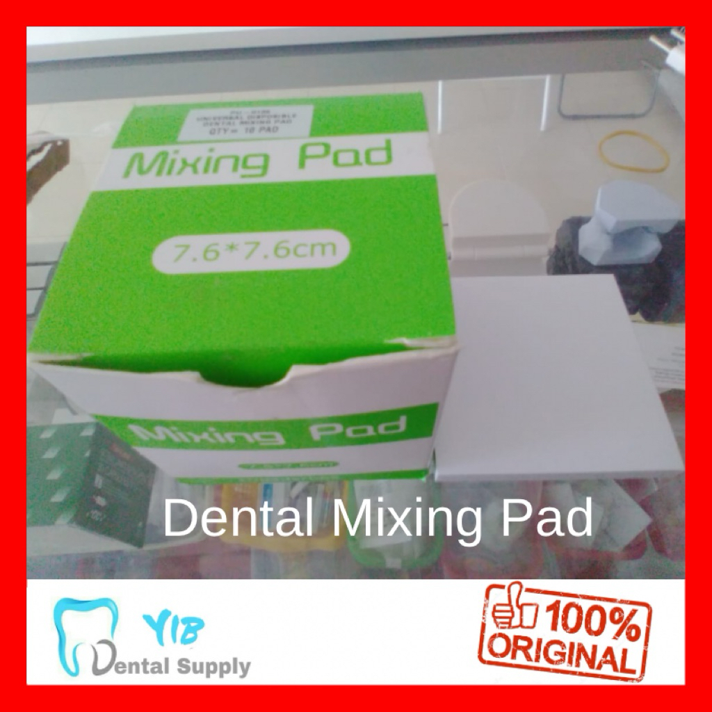 Mixing pad / Dental mixing pad / kertas mixing
