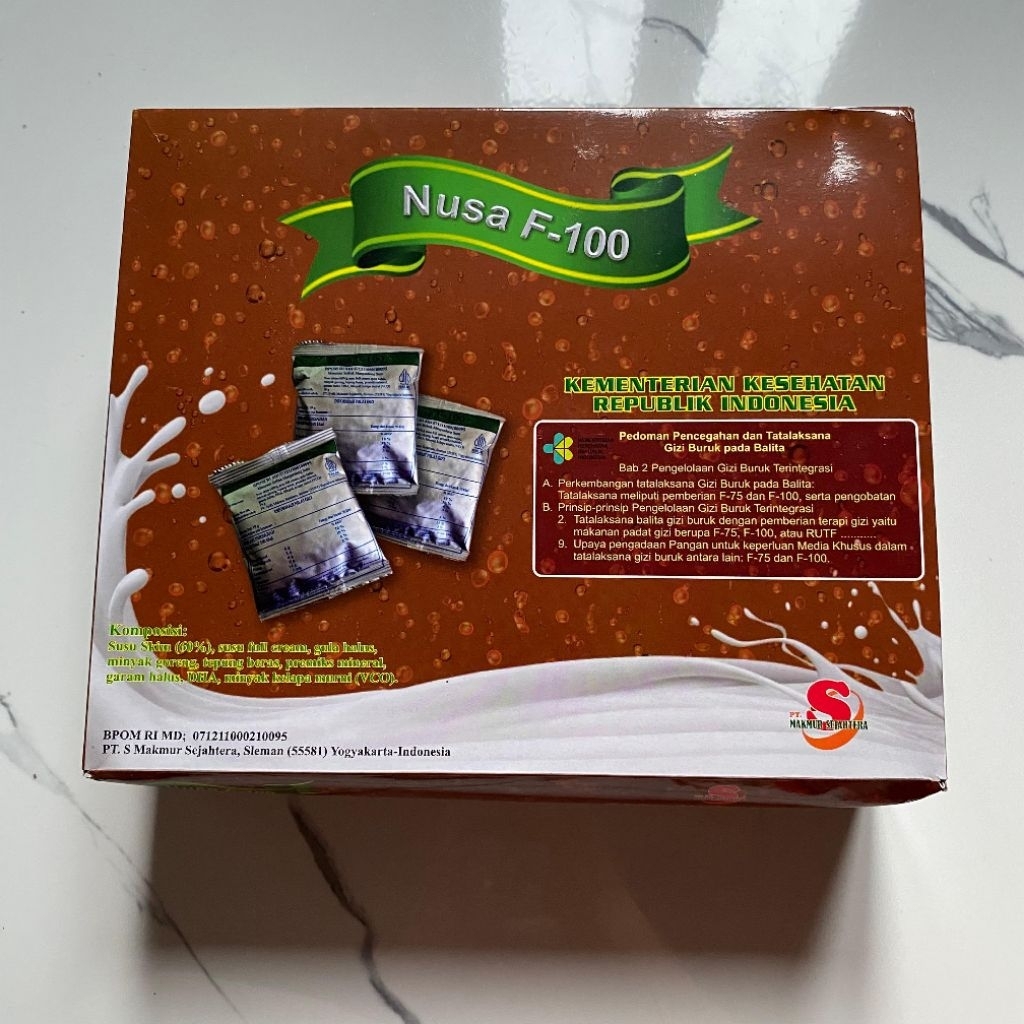 SUSU NUSA F-100/SUSU FORMULA 100 EXP 2027/KHUSUS STUNTING/PROMO